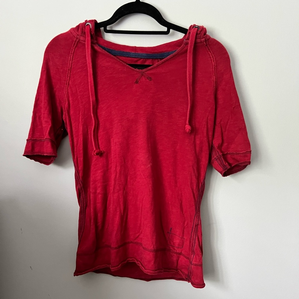 Short Sleeve Shirt By Gap with Hood